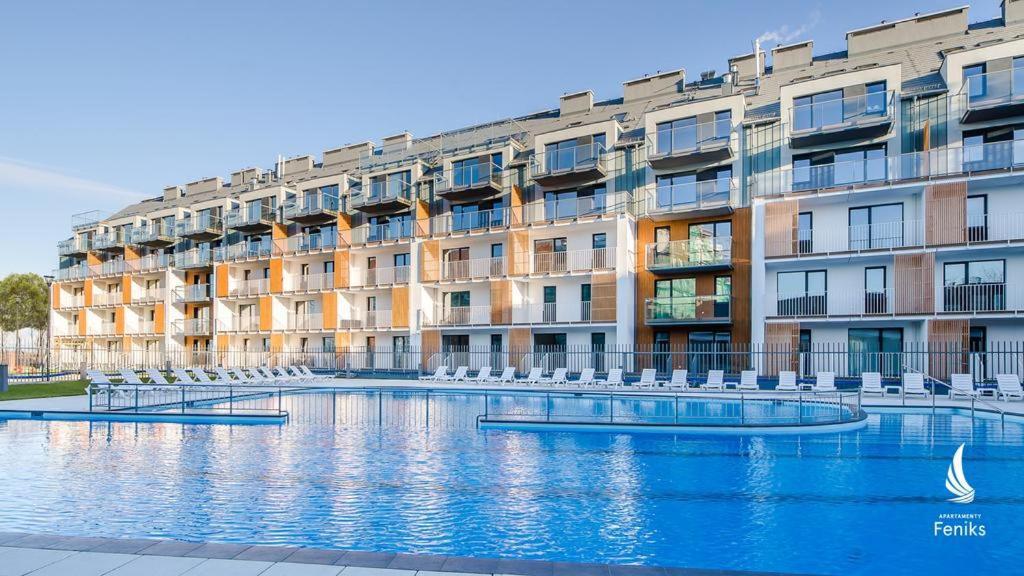 Apartamentyprzymorzu 010 Z Basenem Tarasem I Ogrodkiem 科沃布热格 外观 照片